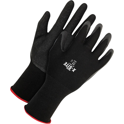 Gants enduits X-Site, 11, R&ecirc;vetement Latex, Calibre 15, Enveloppe en Nylon Ontario Packaging
