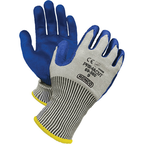 Gants r&eacute;sistant &agrave; la coupe PrimaCut, Taille 9, Calibre 13, Rev&ecirc;tement Nitrile, Enveloppe en PEHP, ANSI/ISEA 105 niveau 4/EN 388 niveau 5 Ontario Packaging