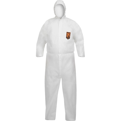 KleenGuard A40 Disposable Coveralls, Medium, White, Microporous Ontario Packaging