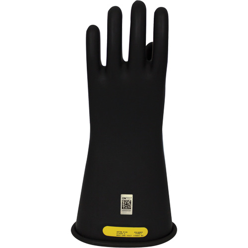 Gants en caoutchouc pour travaux &eacute;lectriques Arcguard, Taille 8, 10" lo Ontario Packaging