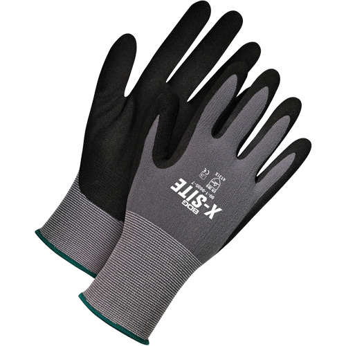 Gants enduits l&eacute;gers X-Site, 8, R&ecirc;vetement Nitrile, Calibre 15, Enveloppe en Nylon/Lycra Ontario Packaging