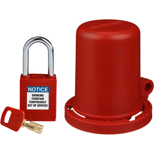 Drinking Fountain Safety Cover Kit, Water Tap Kit Ontario Packaging