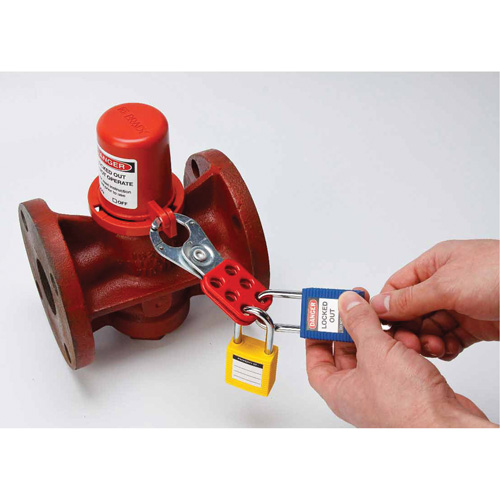 Drinking Fountain Safety Cover & Plug Valve Lockout, Valve/Water Tap Kit Ontario Packaging