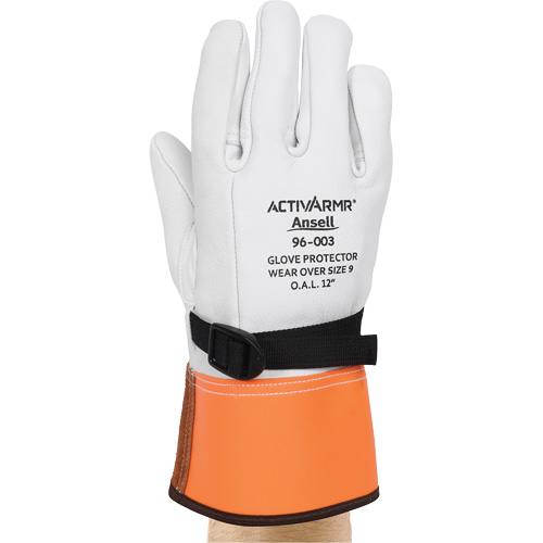 Gants de protection en cuir pour haute tension 96-003, Taille 8, 12" lo Ontario Packaging