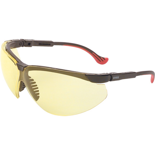Uvex HydroShield&reg; Genesis&reg; XC Safety Glasses, Amber Lens, Anti-Fog/Anti-Scratch, ANSI Z87+/Meets/Exceeds CSA Z94.3 Ontario Packaging