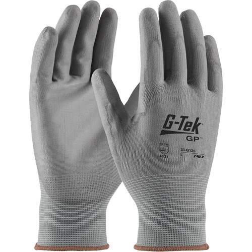 Gants enduits G-Tek GP, 2T-Grand, R&ecirc;vetement Polyur&eacute;thane, Calibre 13, Enveloppe en Nylon Ontario Packaging