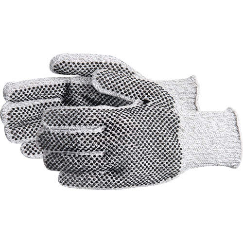 Gants en tricot composite de poids moyen Contender, Taille T-petit, Calibre 7, Rev&ecirc;tement PVC, Enveloppe en Cordura, ASTM ANSI niveau A4 Ontario Packaging