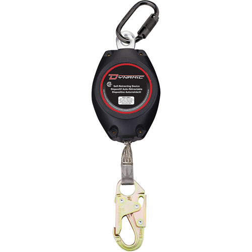 Cordage de s&eacute;curit&eacute; autor&eacute;tractable Dynamic, 20', Dyneema, Pivotant Ontario Packaging
