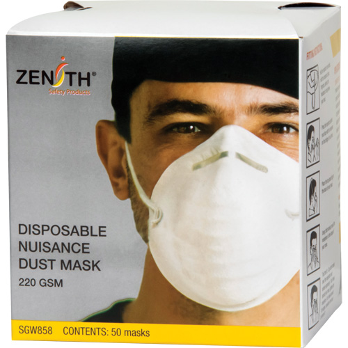 Disposable Nuisance Dust Mask Ontario Packaging