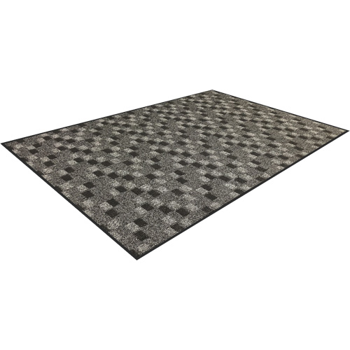 Terra Nova Classic Entrance Mat, Wiper, 6' x 10' x 5/16", Charcoal Ontario Packaging