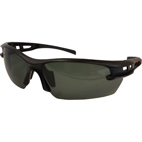 Lunettes de s&eacute;curit&eacute; Mango, Lentille Gris, Polaris&eacute;, R&eacute;pond ou surpasse la norme CSA Z94.3 Ontario Packaging