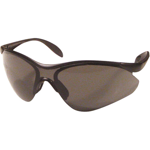 Lunettes de s&eacute;curit&eacute; Miranda, Lentille Gris, Anti-&eacute;gratignures, R&eacute;pond ou surpasse la norme CSA Z94.3 Ontario Packaging