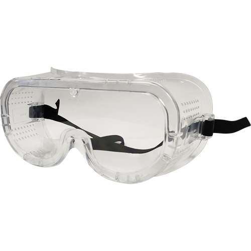 Safety-Flex Safety Goggles, Clear Lens, Anti-Fog, Direct Vent Ontario Packaging