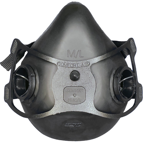 Respirateur &agrave; demi-masque Comfort-Air 400Nx sans soupape d'expiration, &eacute;lastom&egrave;re/Caoutchouc, Petit/Moyen Ontario Packaging