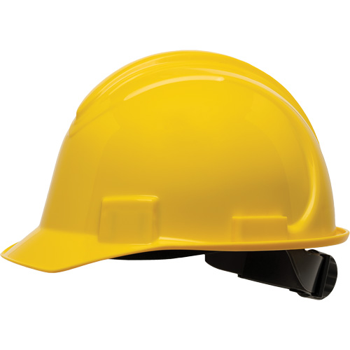Casque de s&eacute;curit&eacute; &agrave; bord court North, R&eacute;pond aux normes CSA type 1, Suspension Rochet, Non ventil&eacute; Ontario Packaging