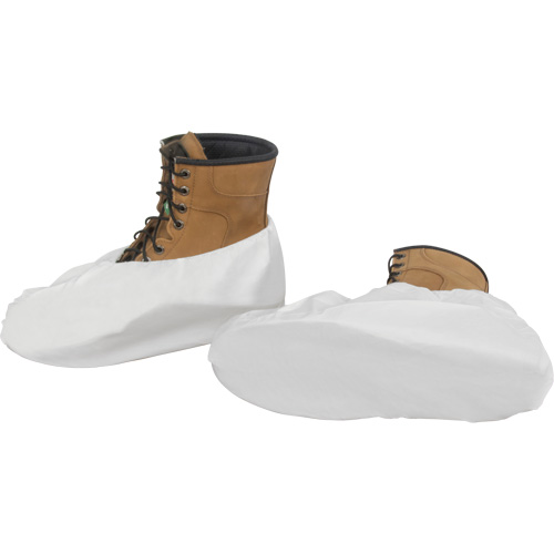 Couvre-chaussures, Taille unique, Microporeux, Blanc Ontario Packaging