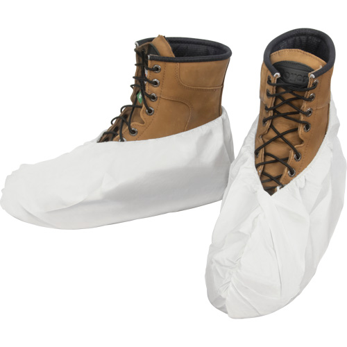 Couvre-chaussures, Taille unique, Microporeux, Blanc Ontario Packaging