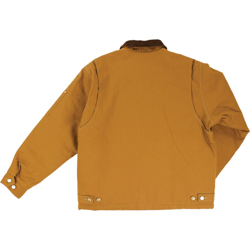 Veste de travail en toile lourde, Hommes, Moyen (grande taille), Brun Ontario Packaging