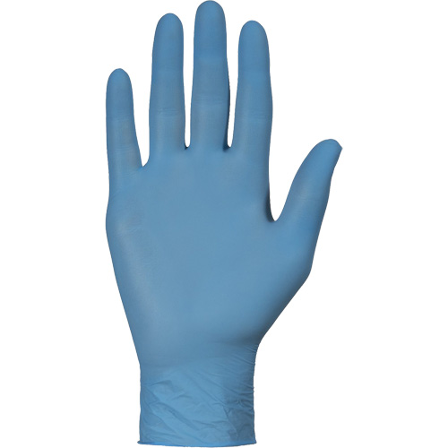 KeepKleen&reg; Disposable Glove, Small, Nitrile, 2.8-mil, Powder-Free, Blue Ontario Packaging
