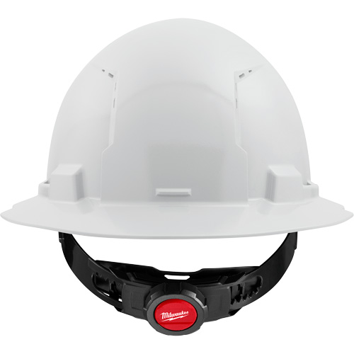 Full Brim Hardhat, Meets CSA Type 1, Ratchet Suspension, Vented Ontario Packaging