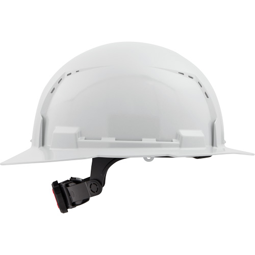 Full Brim Hardhat, Meets CSA Type 1, Ratchet Suspension, Vented Ontario Packaging