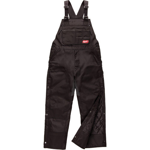 Salopette GridIron courte avec fermeture &agrave; glissi&egrave;re jusqu'&agrave; la cuisse, Hommes, 2T-Grand, Noir Ontario Packaging