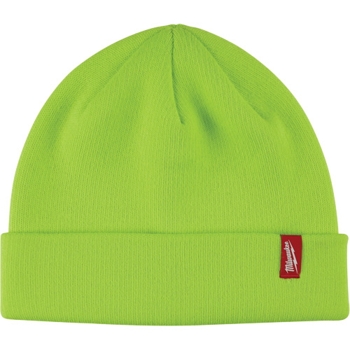 Tuque &agrave; revers haute visibilit&eacute;, Taille unique, Vert Ontario Packaging