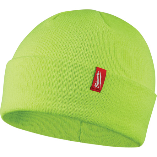 Tuque &agrave; revers haute visibilit&eacute;, Taille unique, Vert Ontario Packaging