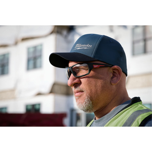 Workskin Fitted Hat, Blue, Poly-Cotton Ontario Packaging