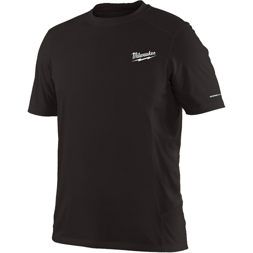 Workskin Short Sleeve Shirt, Men's, Small, Black Ontario Packaging