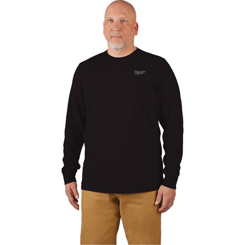Hybrid Work Tee Shirt, Men's, Small, Black Ontario Packaging