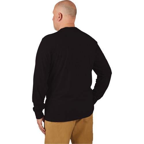 Hybrid Work Tee Shirt, Men's, Small, Black Ontario Packaging