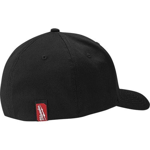 Flexfit&reg; Fitted Hat - Large/X-Large, Black, Poly-Cotton Ontario Packaging
