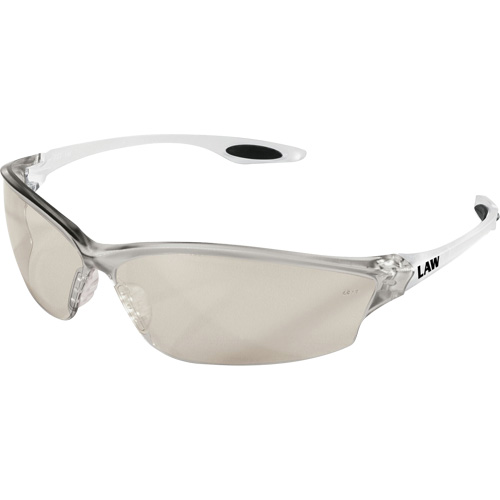 Law&reg; LW2 Series Safety Glasses, Clear/Indoor/Outdoor Lens, Anti-Scratch, ANSI Z87+/Meets/Exceeds CSA Z94.3 Ontario Packaging