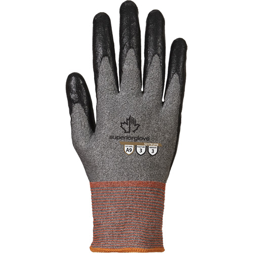 Gants enduits, Taille 5, Calibre 21, Rev&ecirc;tement Nitrile, Enveloppe en TenActiv, ASTM ANSI niveau A9 Ontario Packaging