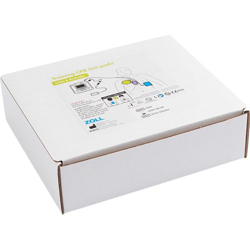 CPR Uni-Padz Training & Demonstration Kit, Zoll AED 3 For, Non-Medical Ontario Packaging