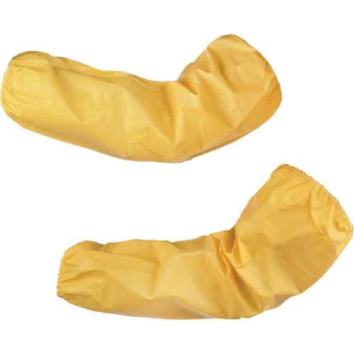 ChemMax 1 Disposable Sleeves, 18" long, Polyethylene/Polypropylene, Yellow Ontario Packaging