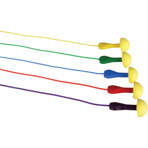 E-A-R Express Pod Plugs Earplugs, Corded, Bulk - Pillow Pack, 25 dB NRR, One-Size Ontario Packaging