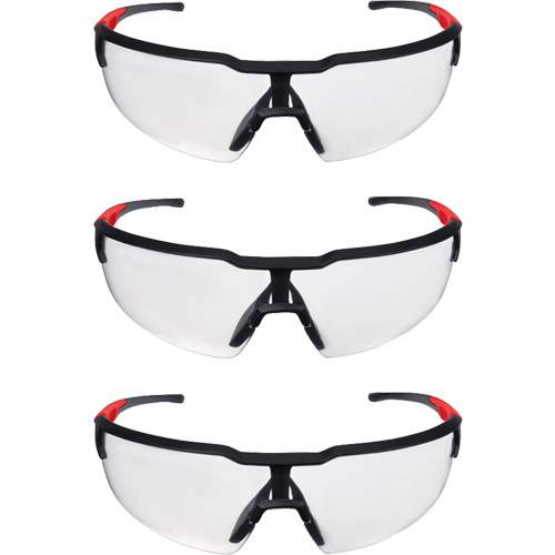 Safety Glasses, Clear Lens, Anti-Scratch, ANSI Z87+/Meets/Exceeds CSA Z94.3 Ontario Packaging