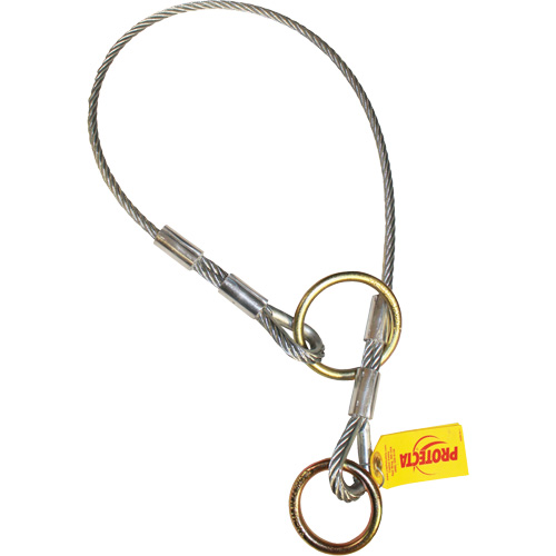 Adaptateur pour c&acirc;ble &agrave; deux anneaux, Fixation universelle, Usage Temporaire Ontario Packaging