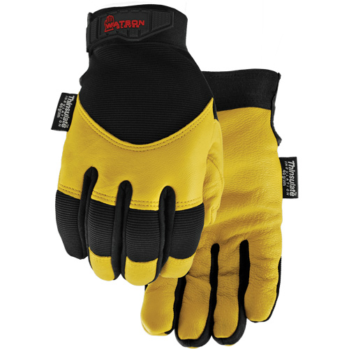 Gants dhiver 9005W Flextime, Grand, Paume en Cuir fleur de ch&egrave;vre, Doublure en Thinsulate Ontario Packaging