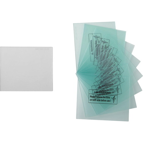 Internal Safety Plate for Translight 555 + Premium Auto Darkening Helmet, For Use With HSL-1, HSL-2 and Huntsman Ontario Packaging