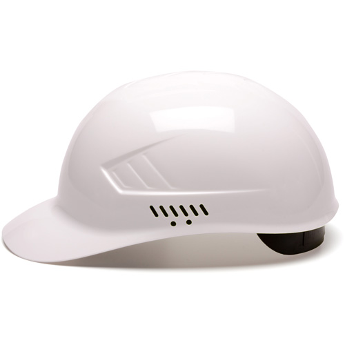 Casquette antichocs Ridgeline, Suspension &agrave; douille, Blanc Ontario Packaging