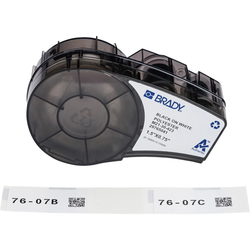 Harsh Environment Multi-Purpose Labels with Ribbon, Black Ontario Packaging