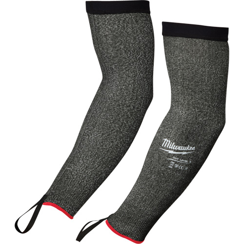 Protective Sleeves, Polyethylene, 16", ANSI/ISEA 105 Level 5/EN 388 Level E, Grey Ontario Packaging