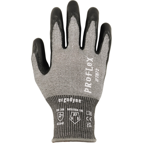 Gants r&eacute;sistant &agrave; la coupe Proflex 7072, Taille Petit, Calibre 18, Rev&ecirc;tement Nitrile, Enveloppe en PEHP/Tungst&egrave;ne, ASTM ANSI niveau A7/EN 388 niveau F Ontario Packaging