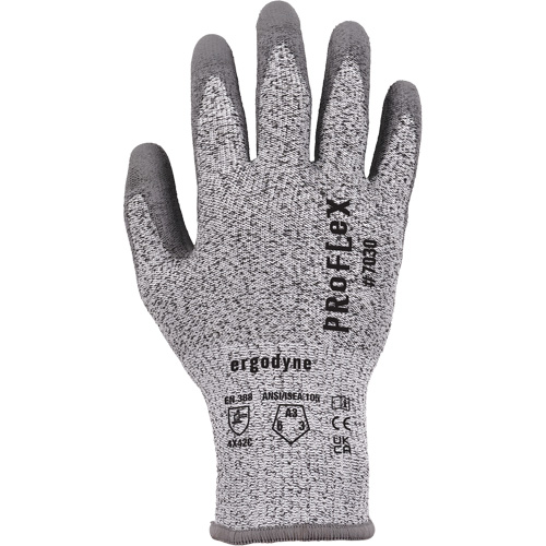 Gants r&eacute;sistant &agrave; la coupe Proflex 7030, Taille Petit, Calibre 13, Rev&ecirc;tement Polyur&eacute;thane, Enveloppe en Nylon/PEHP/Spandex, ASTM ANSI niveau A3/EN 388 niveau C Ontario Packaging