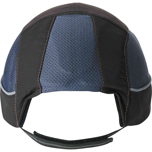 Skullerz 8950XL Bump Cap with Long Brim, Black Ontario Packaging