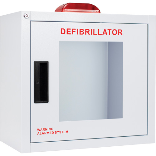 Grande armoire standard pour DEA avec alarme & stroboscope, Zoll AED Plus/Zoll AED 3/Cardio-Science/Physio-Control Pour, Non m&eacute;dical Ontario Packaging
