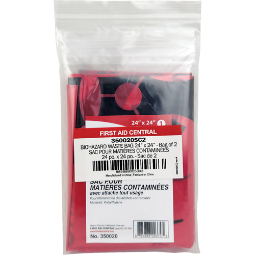 Recharge de sacs &agrave; d&eacute;chets SmartCompliance, Biorisque, 24" lo x 24" la Ontario Packaging